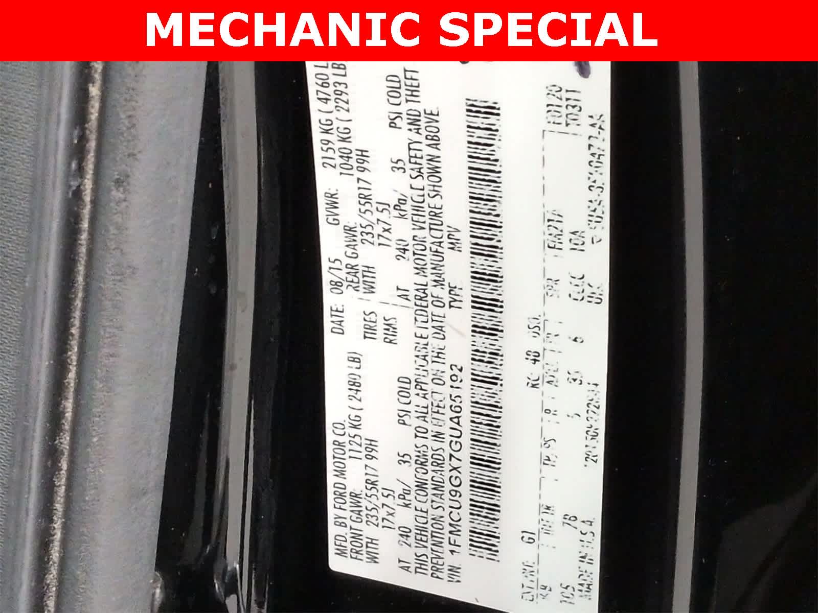 Thumbnail: 2016 Ford Escape - 36