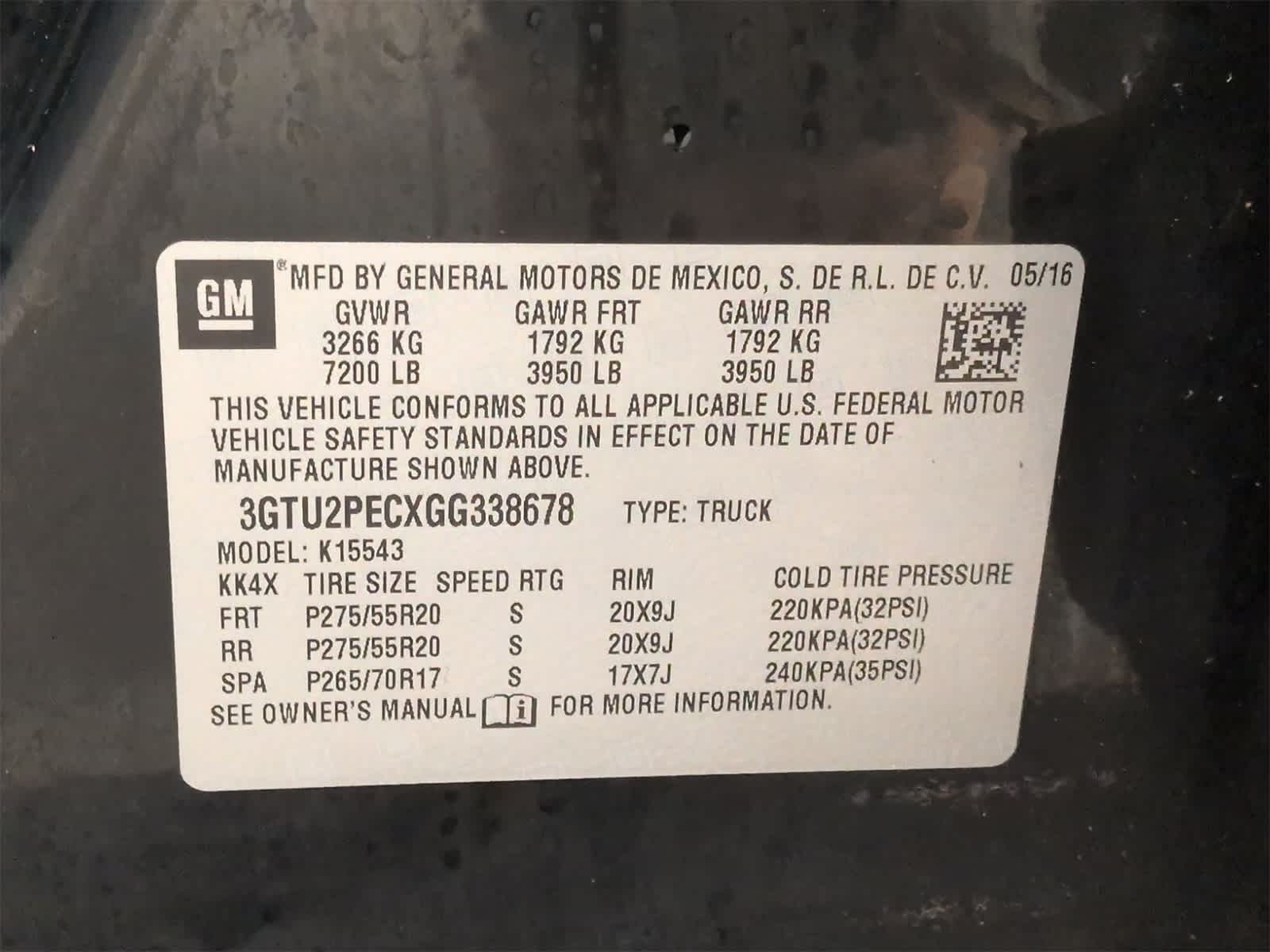 Thumbnail: 2016 GMC Sierra 1500 - 38