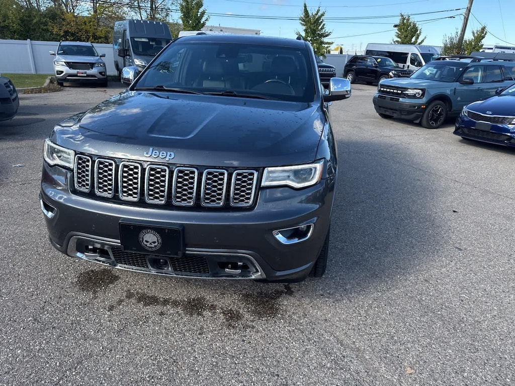 Certified 2017 Jeep Grand Cherokee Overland SUV