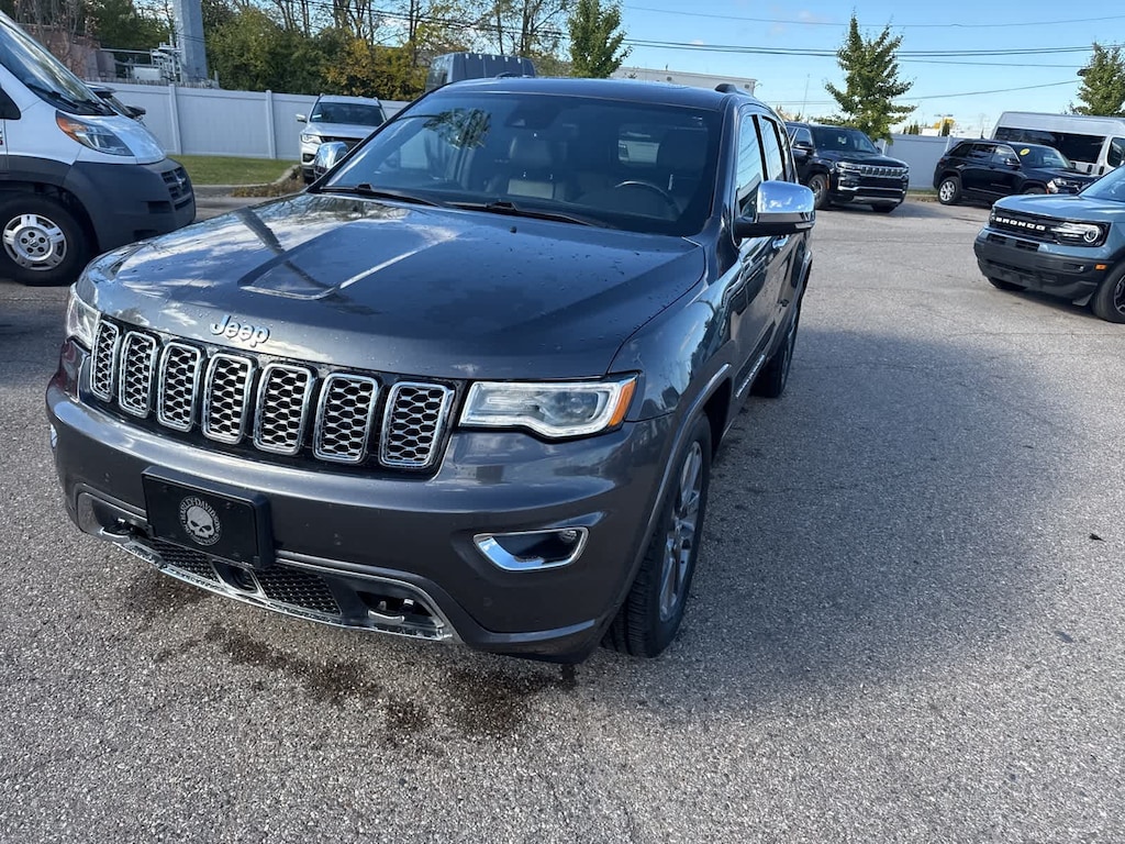 Certified 2017 Jeep Grand Cherokee Overland SUV