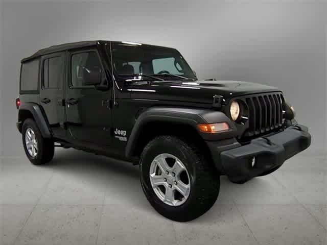 Certified 2021 Jeep Wrangler Unlimited Sport S with VIN 1C4HJXDG4MW523198 for sale in Farmington, MI