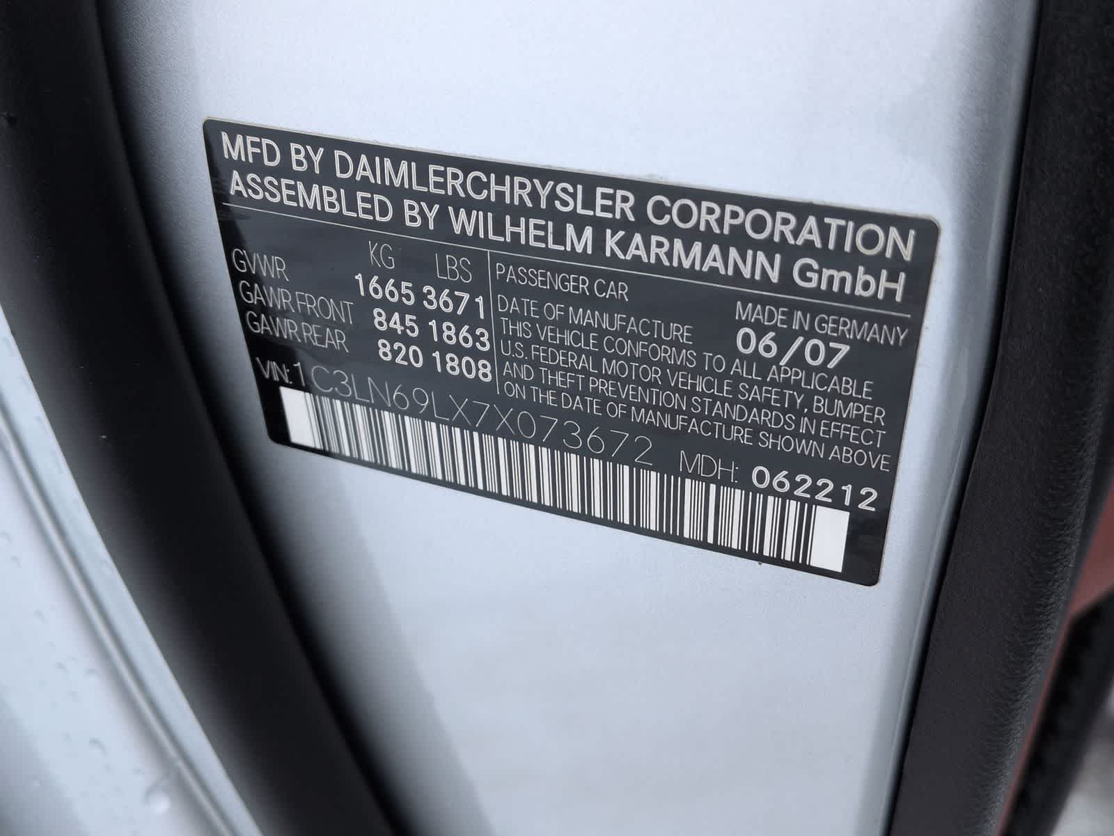 Thumbnail: 2007 Chrysler Crossfire - 25