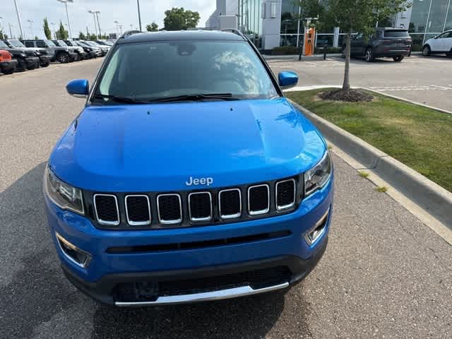 Certified 2021 Jeep Compass Limited with VIN 3C4NJDCB7MT569797 for sale in Farmington, MI