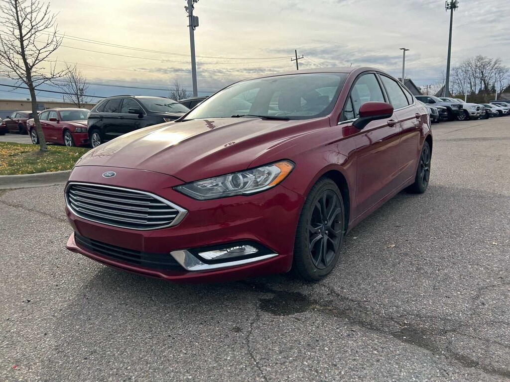 Certified 2018 Ford Fusion SE Sedan