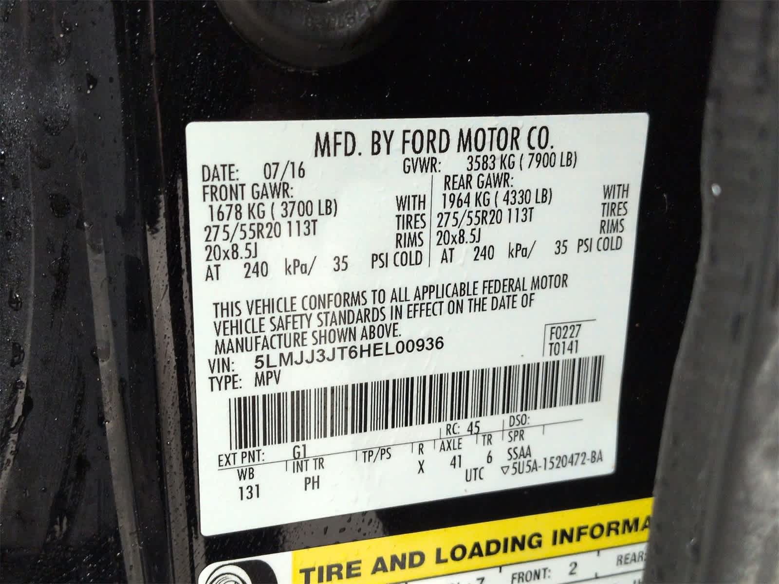 Thumbnail: 2017 Lincoln Navigator L - 38