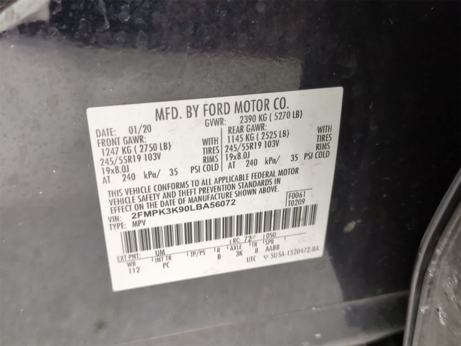 Thumbnail: 2020 Ford Edge - 39