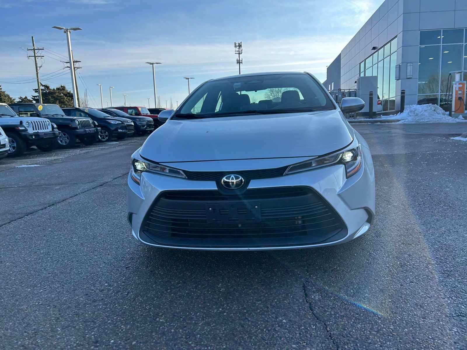 Certified 2024 Toyota Corolla LE with VIN 5YFB4MDE3RP143036 for sale in Kansas City