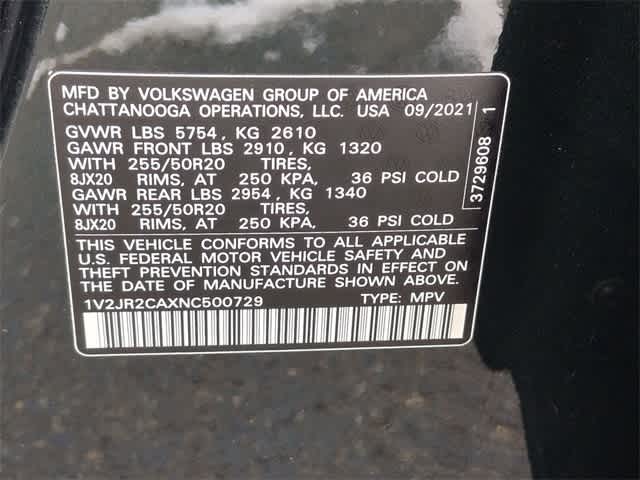 Thumbnail: 2022 Volkswagen Atlas - 38