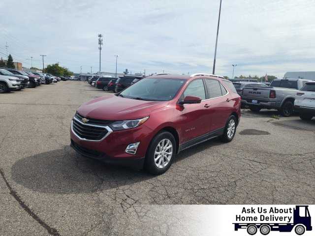 Certified 2021 Chevrolet Equinox LT with VIN 3GNAXKEV3ML345457 for sale in Garden City, MI