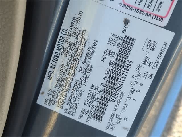 Thumbnail: 2012 Ford Fusion - 36