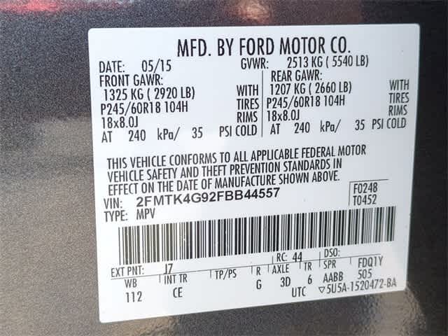 2015 Ford Edge SE 33