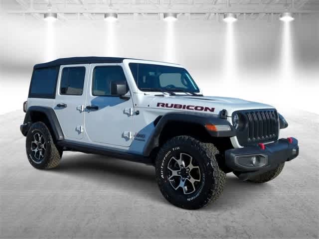 Certified 2021 Jeep Wrangler Unlimited Rubicon with VIN 1C4HJXFG7MW701411 for sale in Garden City, MI