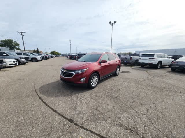 Certified 2021 Chevrolet Equinox LT with VIN 3GNAXKEV3ML345457 for sale in Garden City, MI