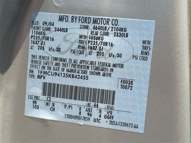Thumbnail: 2005 Ford Escape - 33