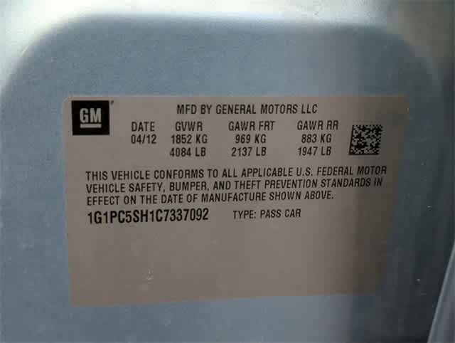 Thumbnail: 2012 Chevrolet Cruze - 33