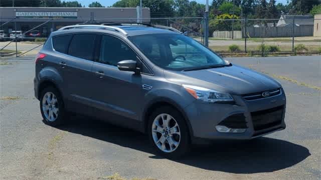 Used 2014 Ford Escape Titanium with VIN 1FMCU9J93EUB27775 for sale in Garden City, MI
