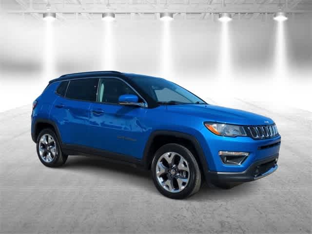 Certified 2021 Jeep Compass Limited with VIN 3C4NJDCB2MT536271 for sale in Garden City, MI