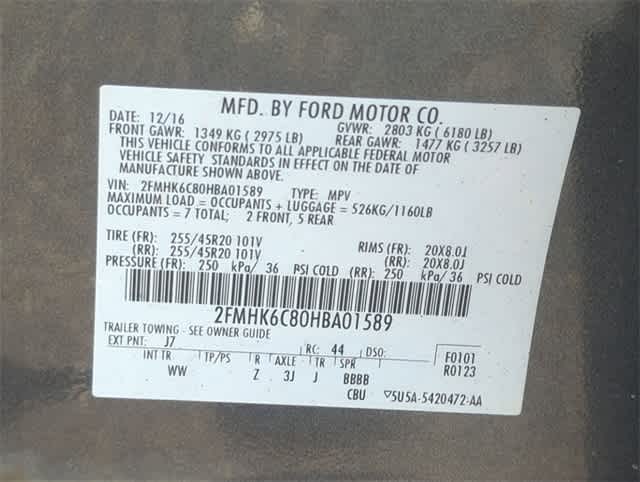 Thumbnail: 2017 Ford Flex - 38