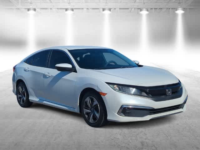 Certified 2020 Honda Civic LX with VIN 19XFC2F67LE014322 for sale in Garden City, MI