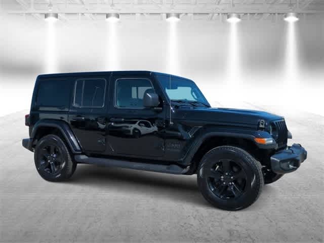 Used 2021 Jeep Wrangler Unlimited Sahara Altitude with VIN 1C4HJXEG1MW520578 for sale in Garden City, MI