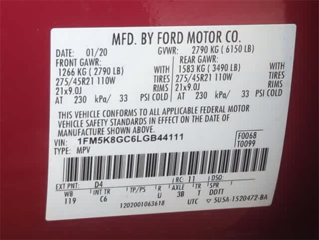 Thumbnail: 2020 Ford Explorer - 39