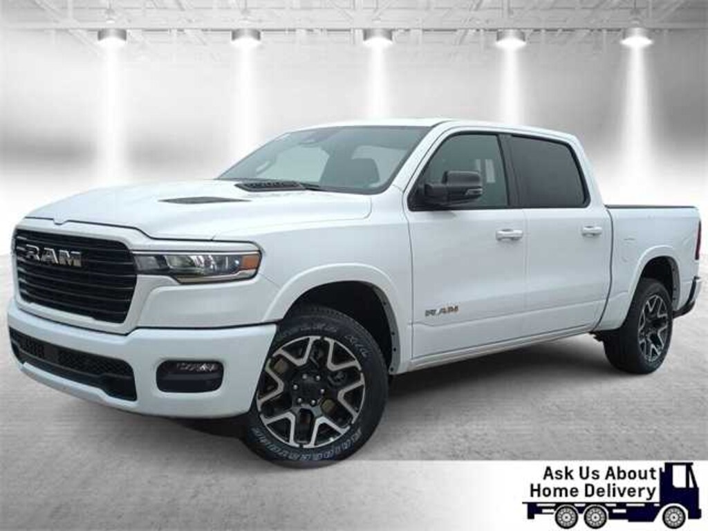 New 2025 Ram 1500 Laramie 4x4 Crew Cab 57 Box in Troy MI VIN 1C6SRFJP1SN601041