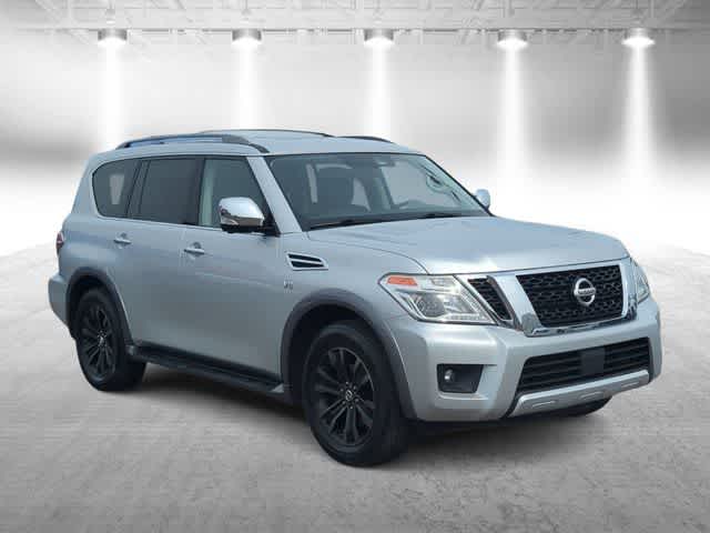 Certified 2018 Nissan Armada Platinum with VIN JN8AY2NE1J9732071 for sale in Garden City, MI