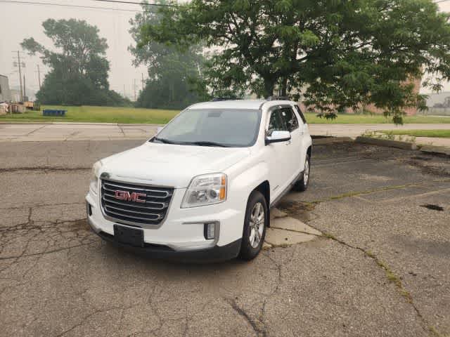 Certified 2017 GMC Terrain SLE-2 with VIN 2GKFLNE39H6352535 for sale in Garden City, MI