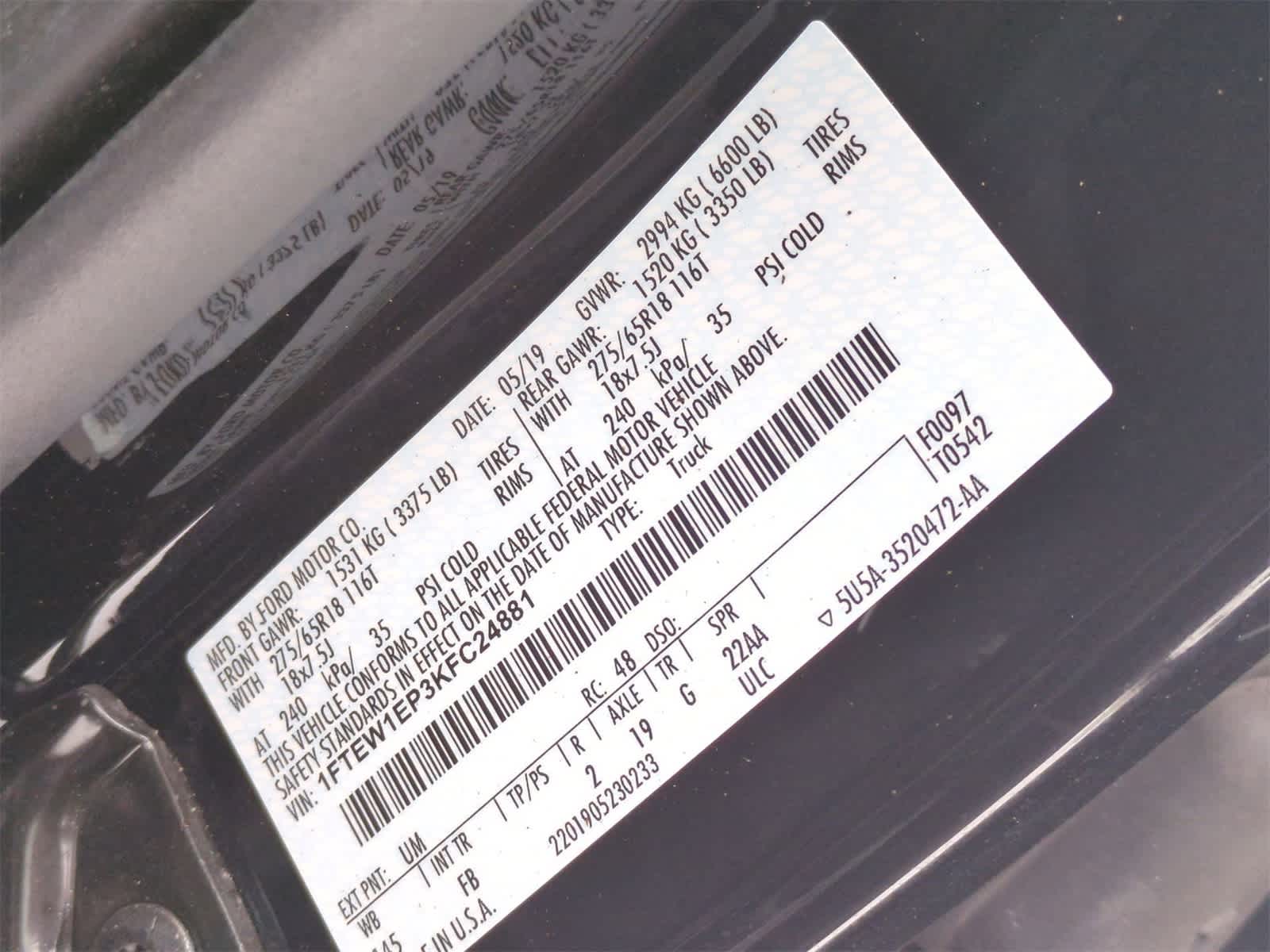 Thumbnail: 2019 Ford F-150 - 35