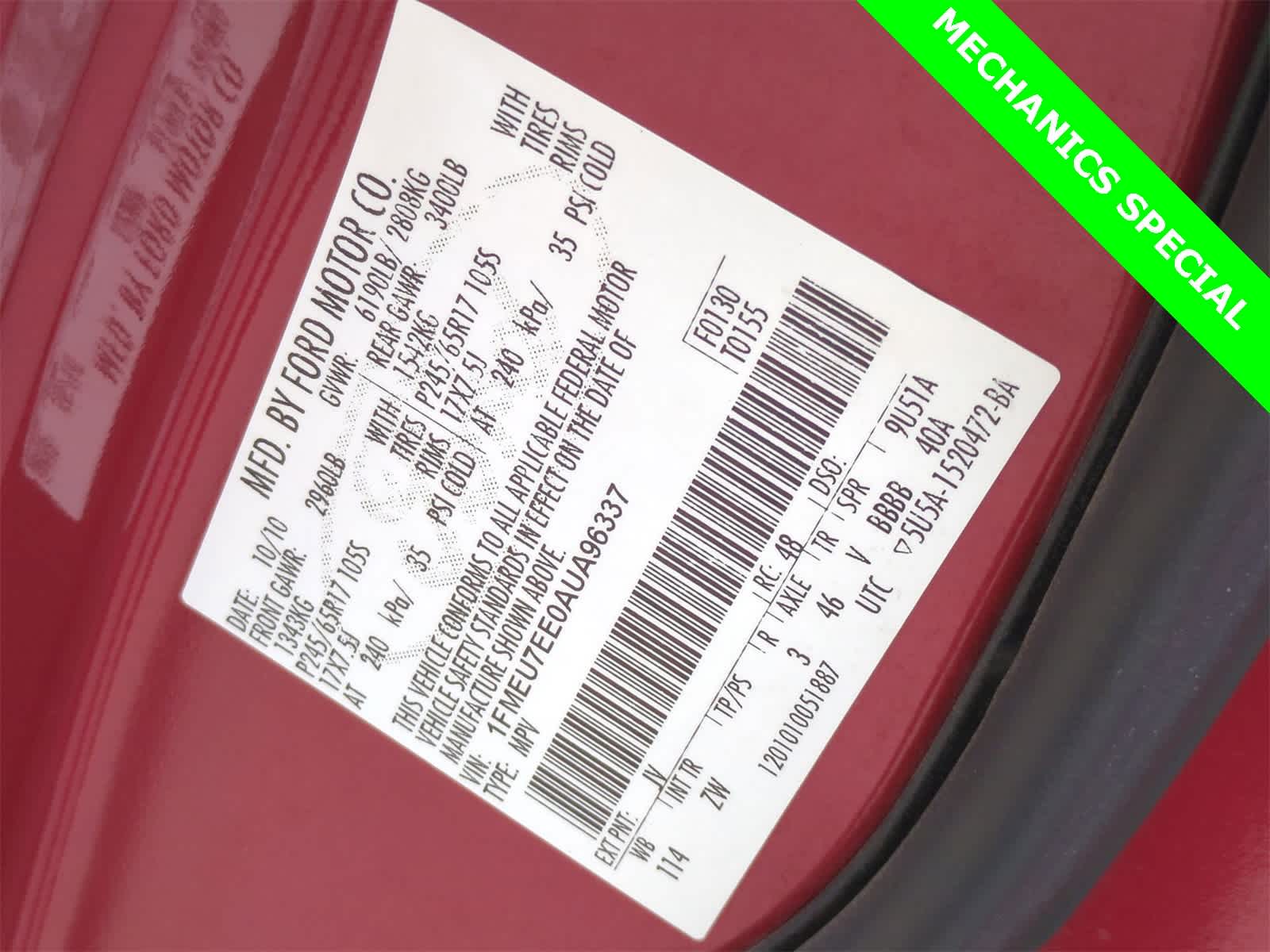 Thumbnail: 2010 Ford Explorer - 29
