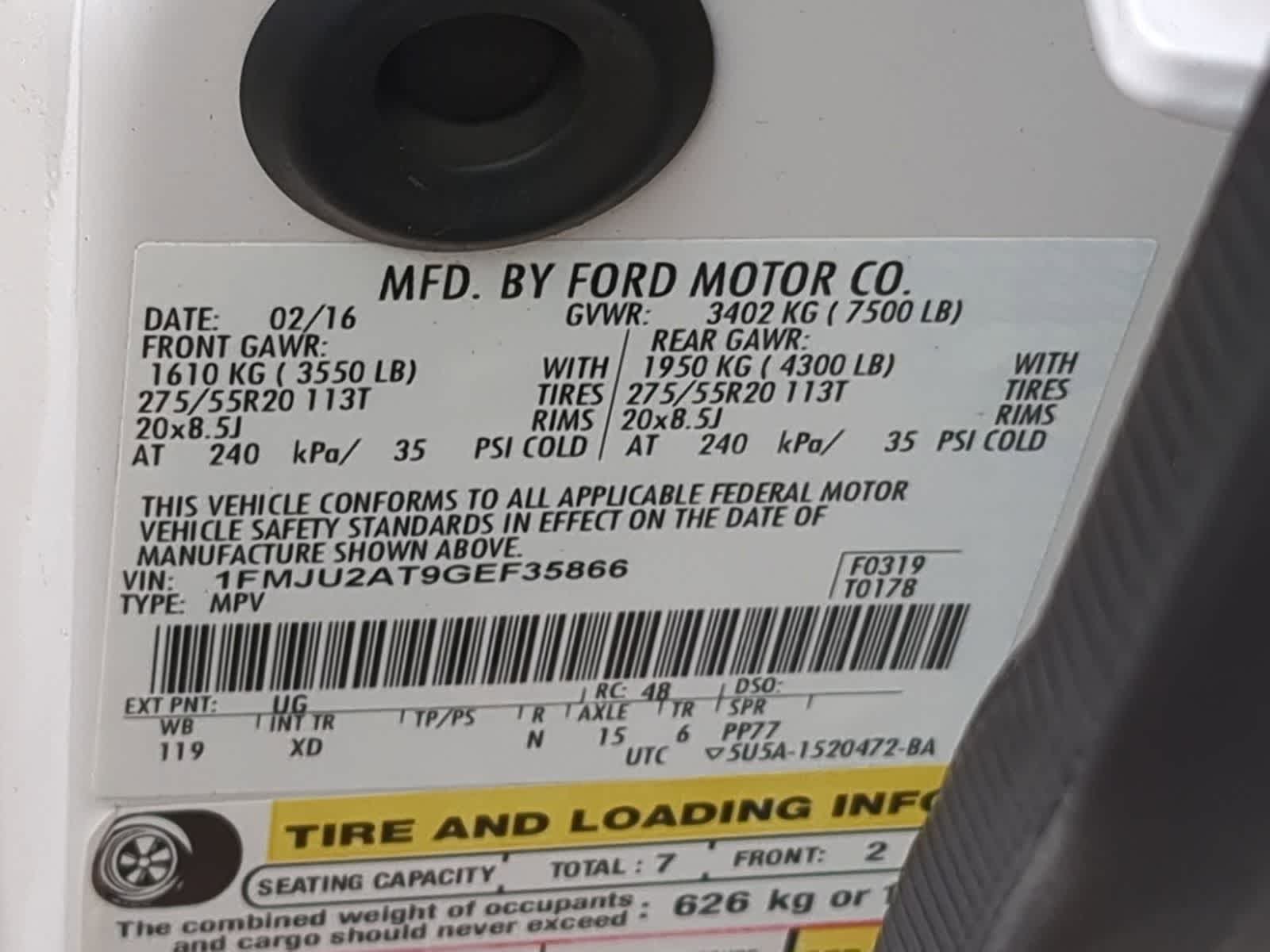 Thumbnail: 2016 Ford Expedition - 33