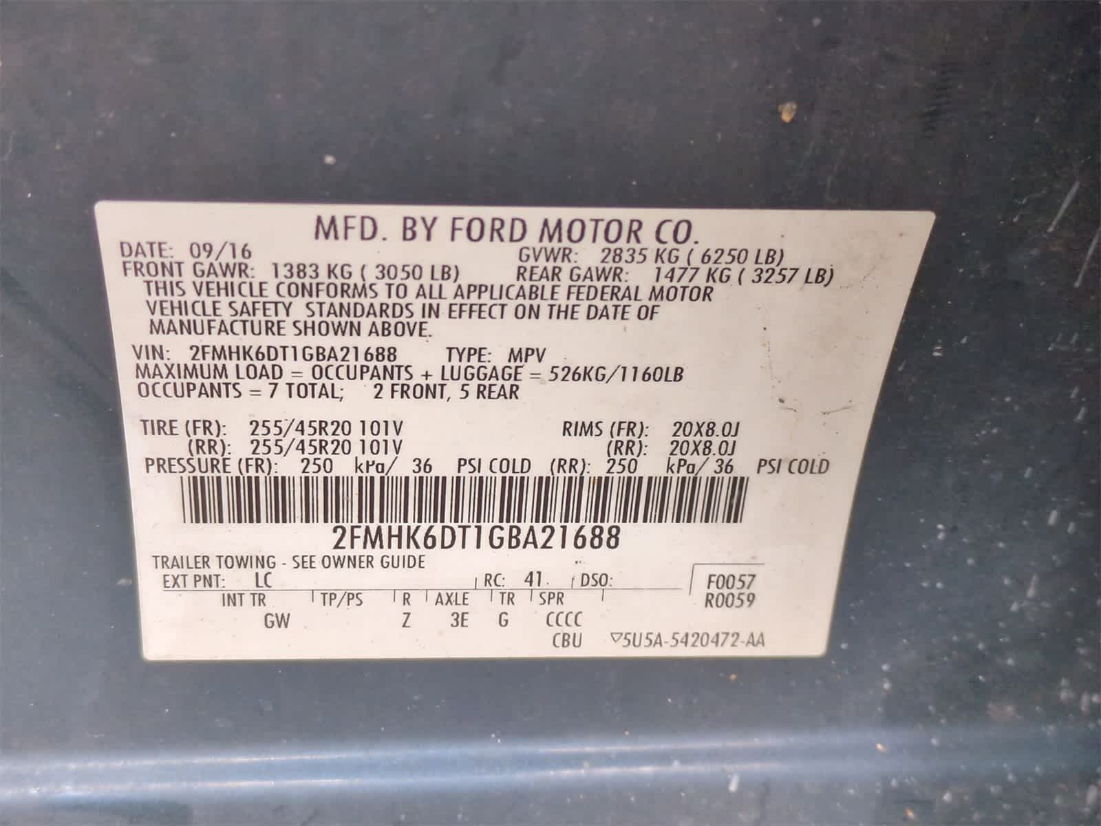 Thumbnail: 2016 Ford Flex - 35