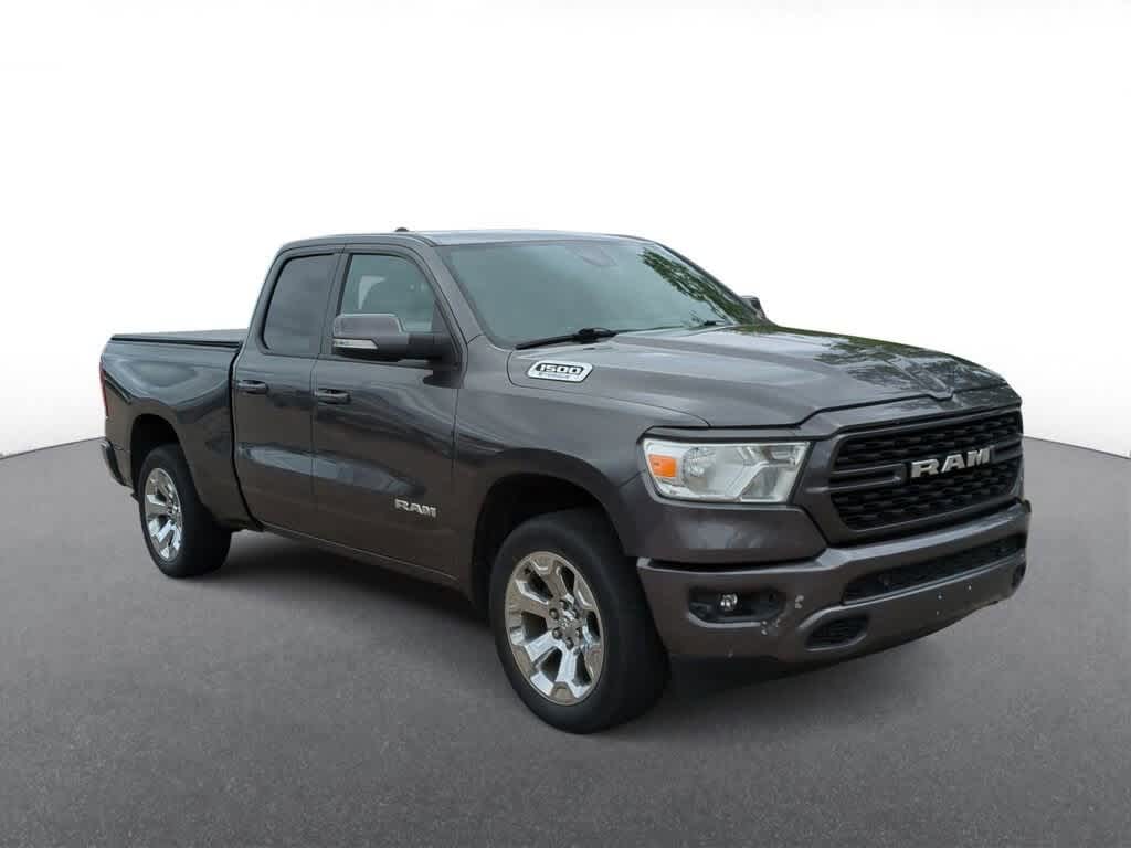 Certified 2022 RAM Ram 1500 Pickup Big Horn/Lone Star with VIN 1C6RRFBG3NN256788 for sale in Troy, MI