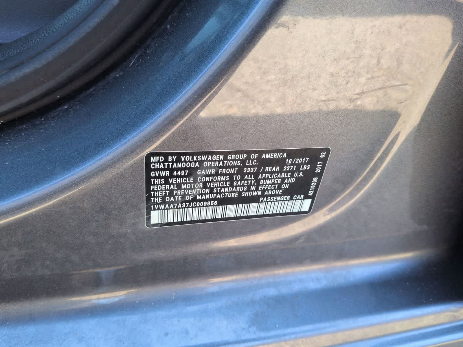 Thumbnail: 2018 Volkswagen Passat - 35