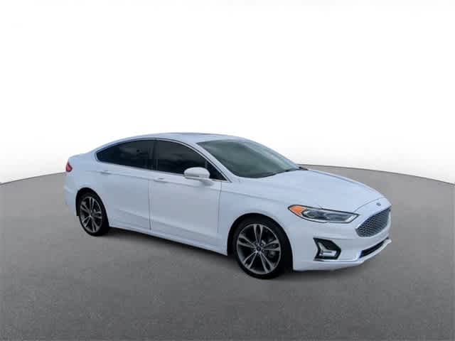 Certified 2020 Ford Fusion Titanium with VIN 3FA6P0D92LR117801 for sale in Ann Arbor, MI