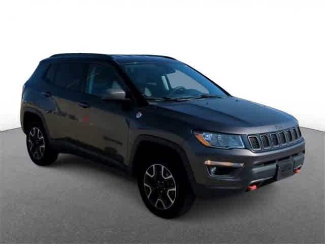 Certified 2021 Jeep Compass Trailhawk with VIN 3C4NJDDB1MT594595 for sale in Troy, MI