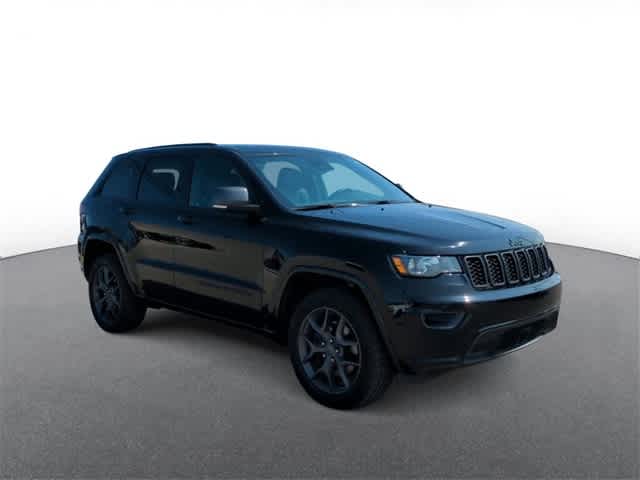 Certified 2021 Jeep Grand Cherokee 80th Edition with VIN 1C4RJFBG8MC775670 for sale in Troy, MI