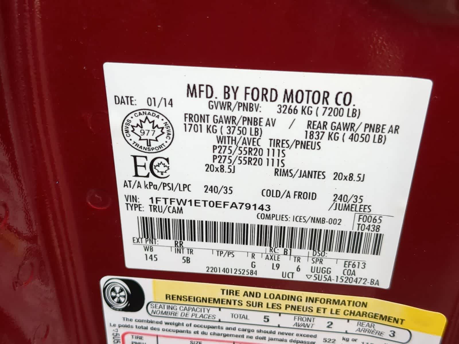 Thumbnail: 2014 Ford F-150 - 33