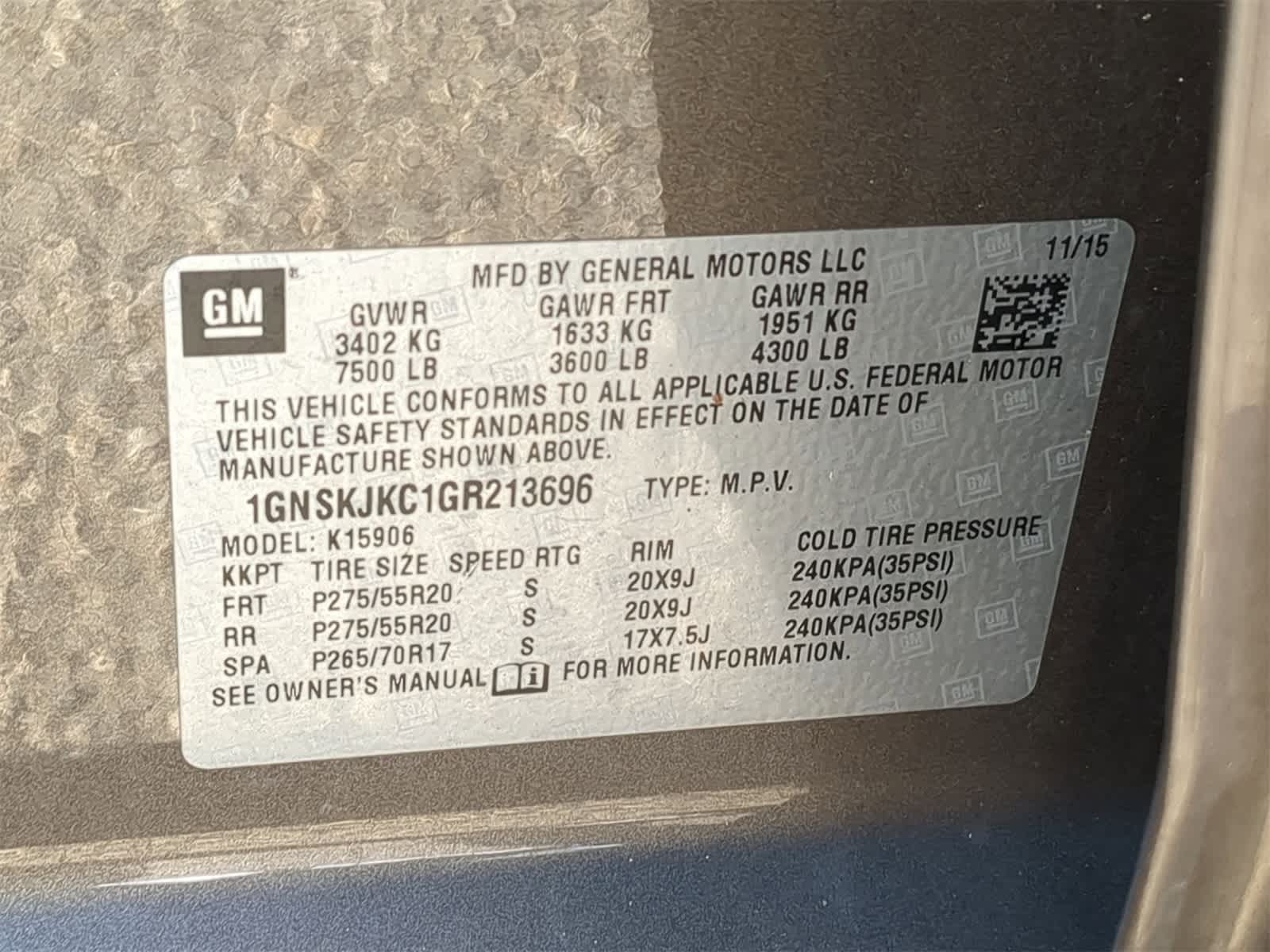 Thumbnail: 2016 Chevrolet Suburban - 42