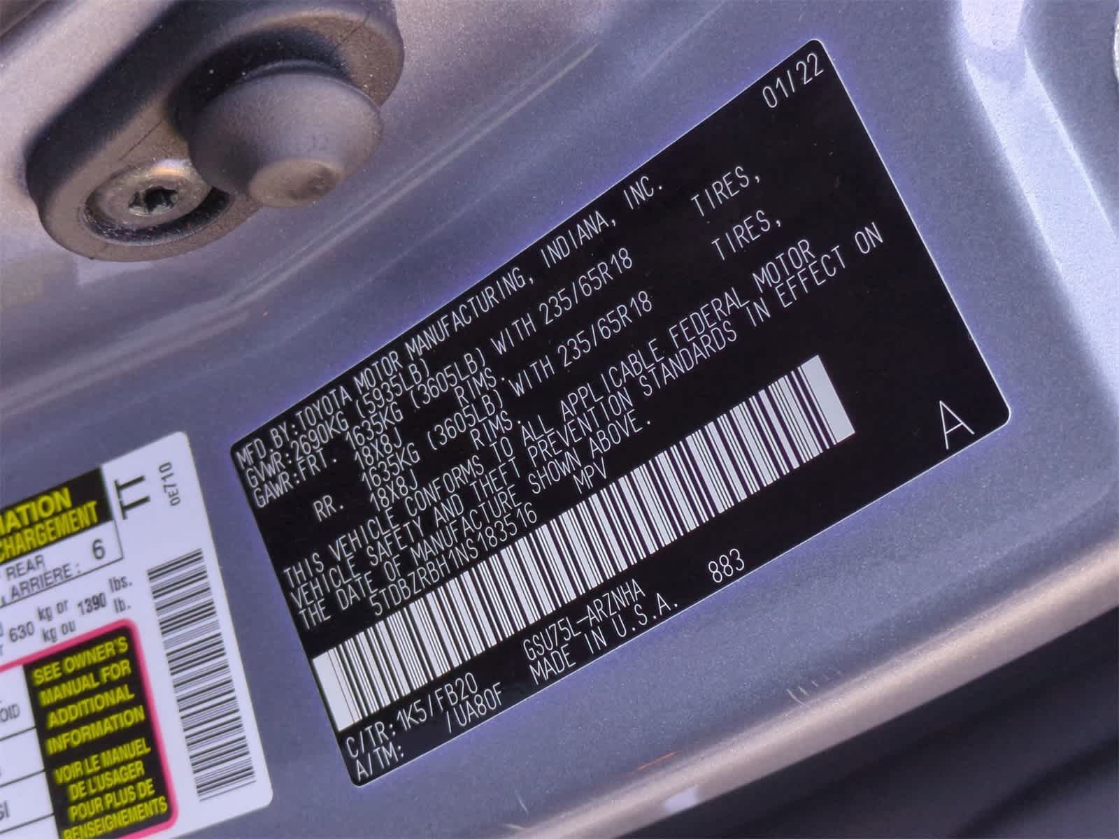 Thumbnail: 2022 Toyota Highlander - 35