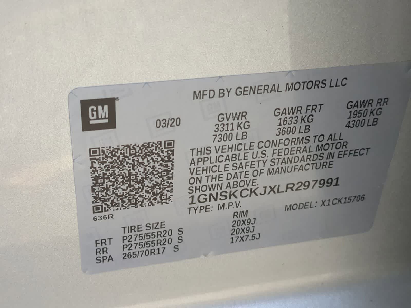 Thumbnail: 2020 Chevrolet Tahoe - 34