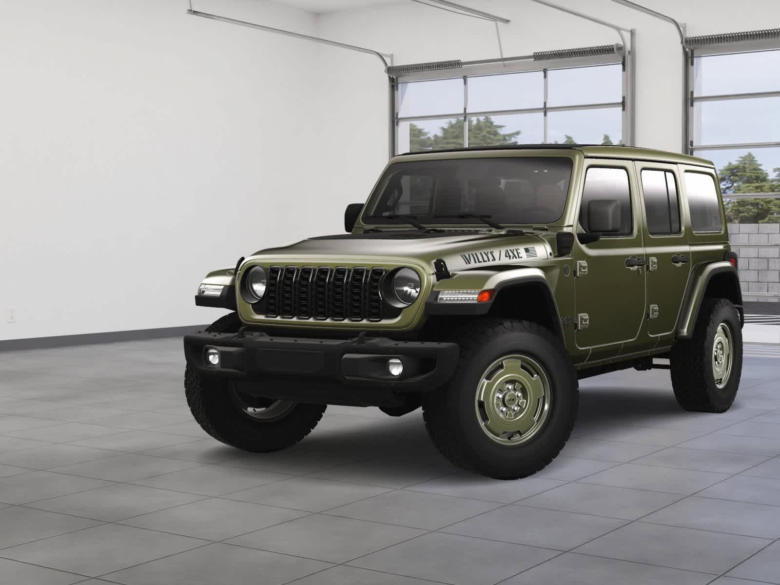 2025 Jeep Wrangler Willys Wheeler Hero Image