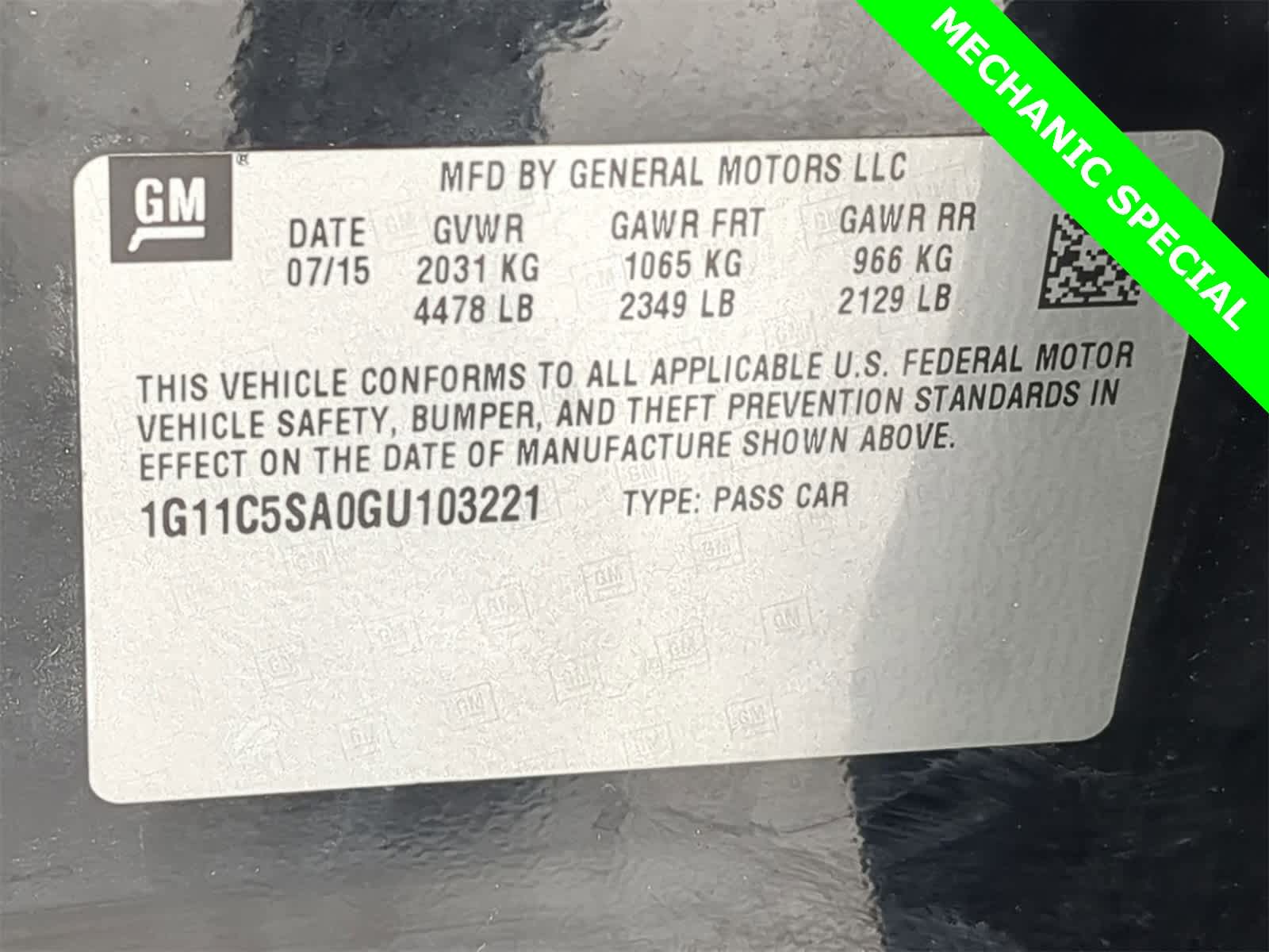 Thumbnail: 2016 Chevrolet Malibu - 40