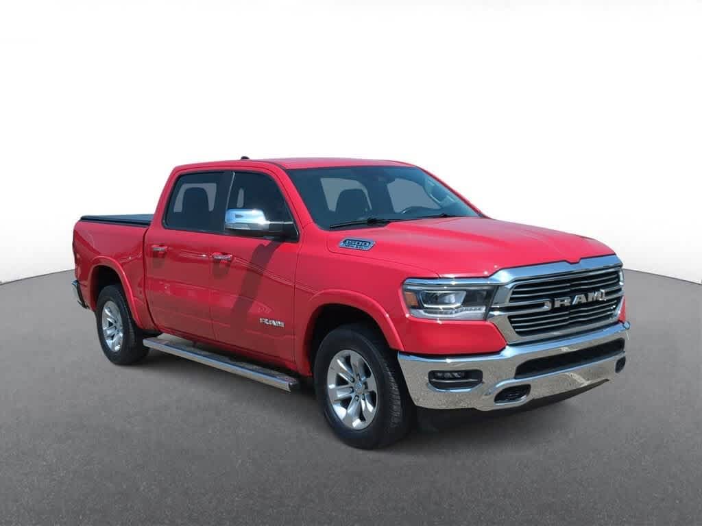Used 2021 RAM Ram 1500 Pickup Laramie with VIN 1C6SRFJT3MN699814 for sale in Troy, MI