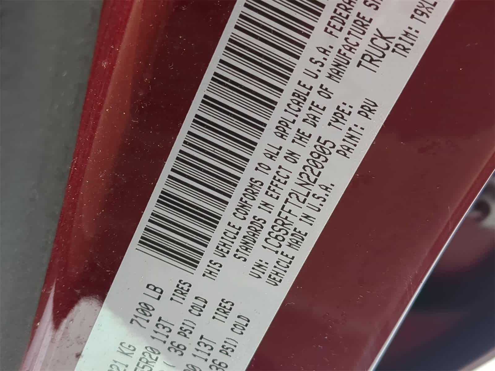 Thumbnail: 2020 RAM 1500 - 35