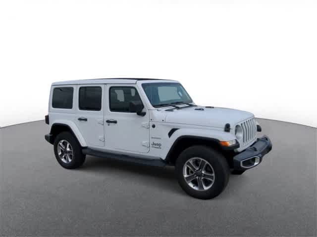 Certified 2021 Jeep Wrangler Unlimited Sahara with VIN 1C4HJXEG2MW501232 for sale in Troy, MI