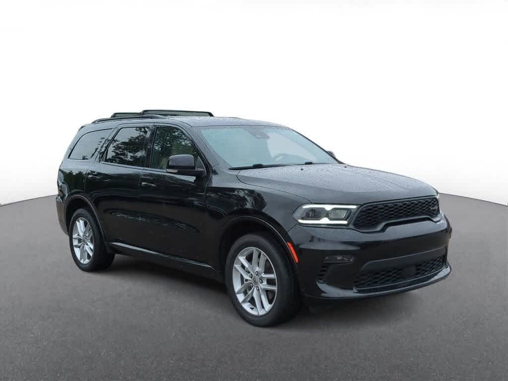 Certified 2022 Dodge Durango GT Plus with VIN 1C4RDJDG1NC187215 for sale in Troy, MI