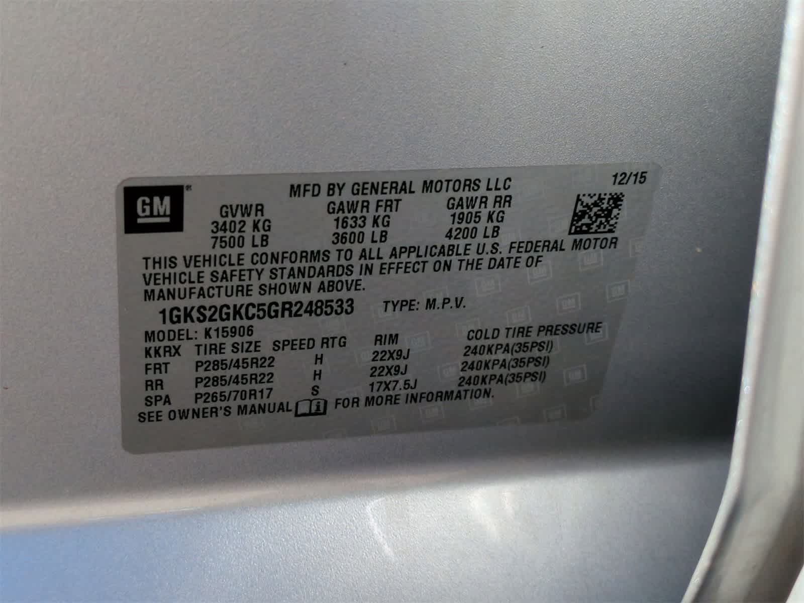 Thumbnail: 2016 GMC Yukon XL - 35