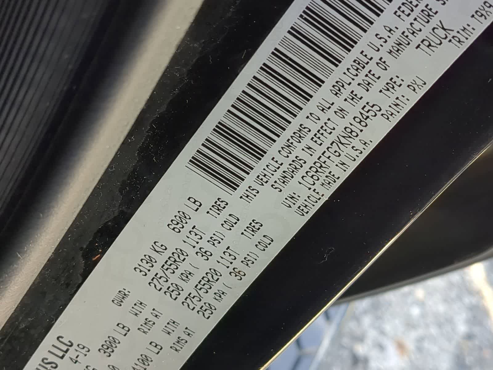 Thumbnail: 2019 RAM 1500 - 33