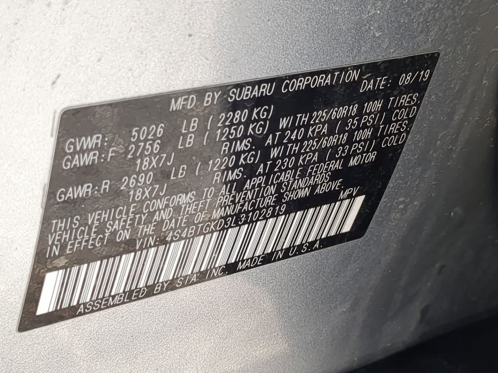 Thumbnail: 2020 Subaru Outback - 34